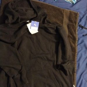 Black hooded sweatshirt size Large NWT
